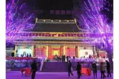 南京栖霞寺跨年撞钟迎新祈福