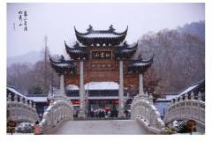 雪是大浪漫，栖霞山是小人间~